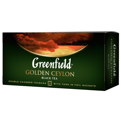 Чай чорний Greenfield Golden Ceylon (25 пак.)