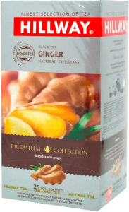 Чай чорний Hillway Ginger (25 пак.)