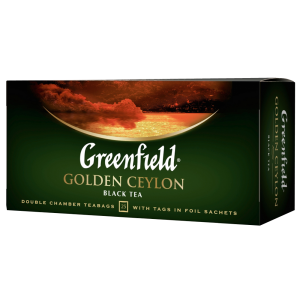 Чай чорний Greenfield Golden Ceylon (25 пак.)