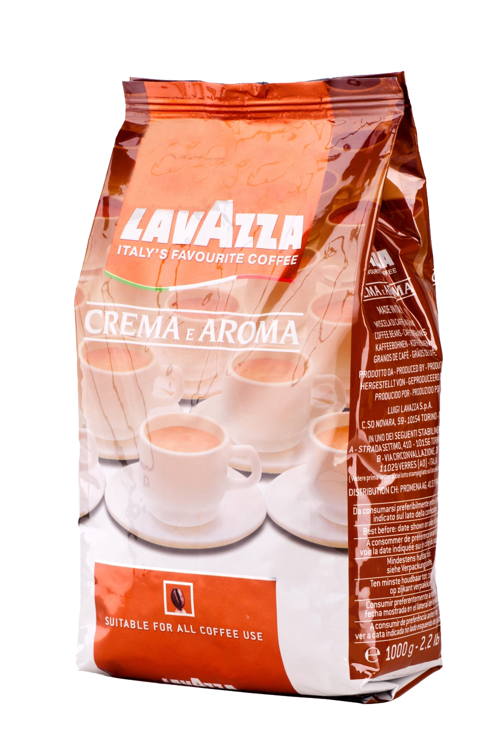 Coffee Lavazza Crema e Aroma grain (1 kg.)