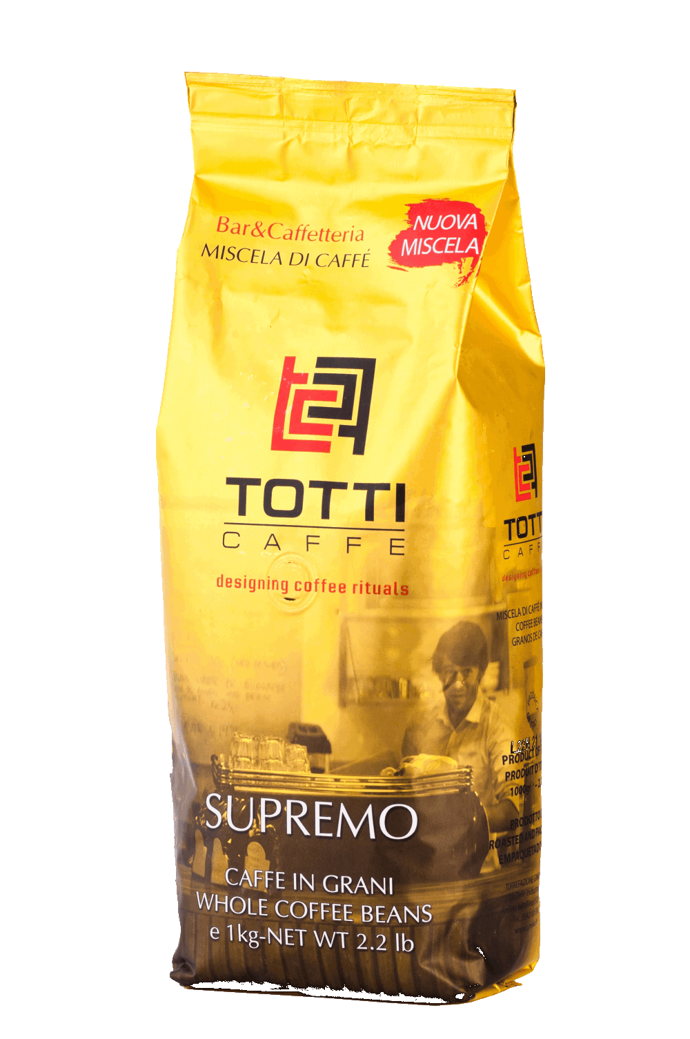 Coffee Totti Supremo  (grain) (1 kg.)