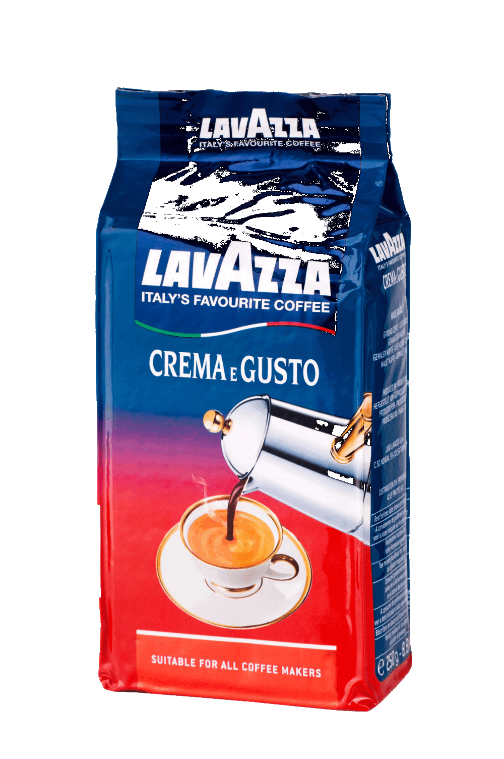 Coffee Lavazza Crema Gusto ground coffee (corn) (250 g.)