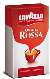 Coffe Lavazza powder Qualita Rossa (ground) (250 g.)