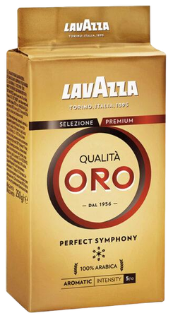 Coffee Lavazza Qualita Oro (ground) (250 g.)