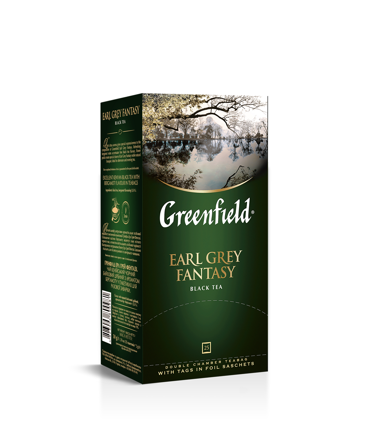 Tea Greenfield Earl Grey Fantasy (25 pack.)