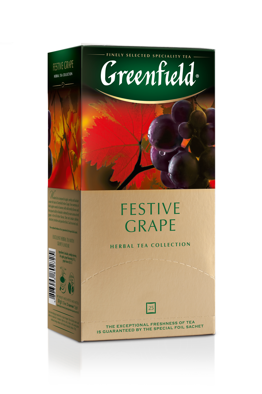 Tea Greenfield Festive Grape (25 pack.)