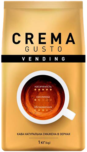 Coffee Ambassador Vending Crema Gusto, beans (1kg)